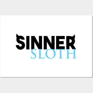 Sinner - Sloth Posters and Art